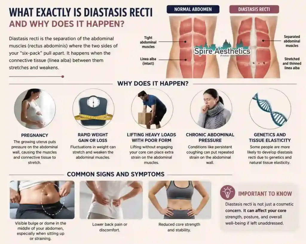 What Exactly Is Diastasis Recti and Why Does It Happen Wootton Bassett?