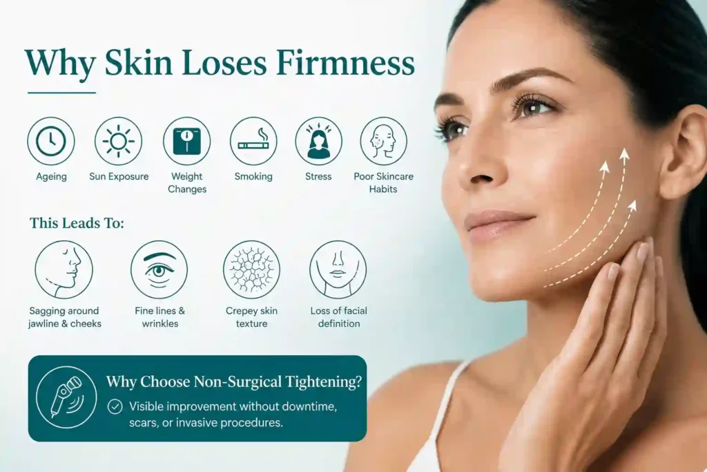 What Makes Skin Lose Firmness and Why Do People Seek Non-Surgical Tightening Wootton Bassett?